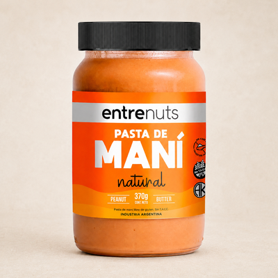 Pasta de maní natural sin azúcar – 370 g