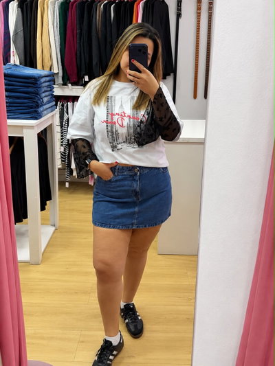 MINI DE JEANS 