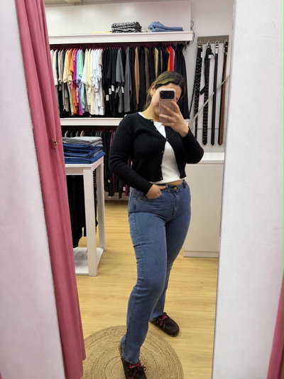 JEANS SEMI RECTO ELASTIZADO
