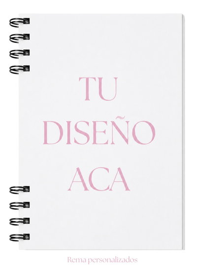 Cuaderno personalizado A5