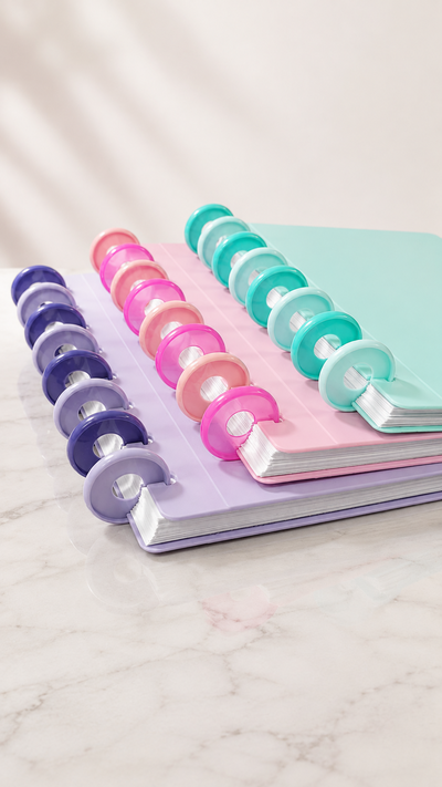 Cuaderno con sistema de discos a5