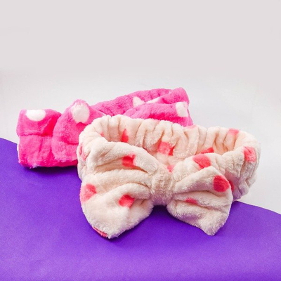 VINCHA PELUCHE ESTAMPADA