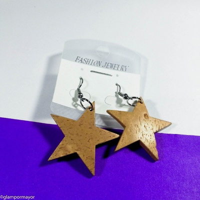 AROS COLGANTES DE COCO ESTRELLA