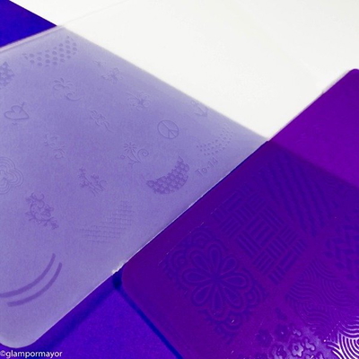PLACA PLÁSTICA PARA STAMPING X 10