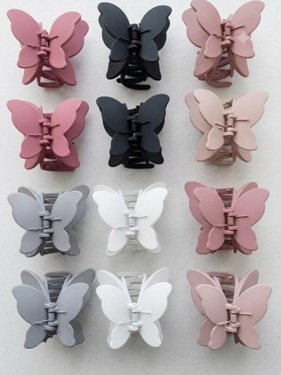 BROCHE MARIPOSA PETALO DOCENA