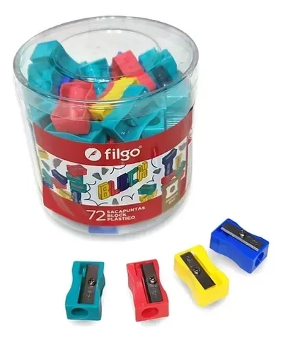 SACAPUNTAS FILGO PLASTICO X 72