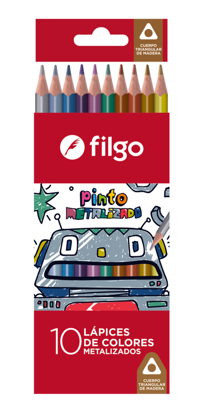FILGO COLOR METALIZADO X10