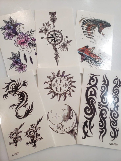 Tattoo Temporal adulto