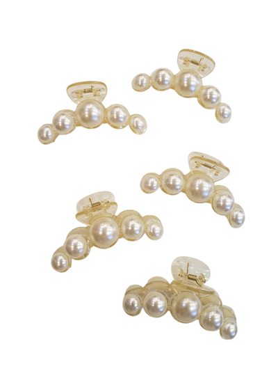 Broches perla grande x 12