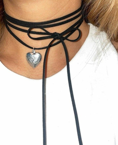 Choker Lazo fino de gamuza (modelos surtidos)