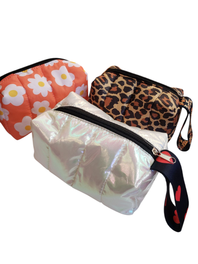 Neceser puffer chico (modelos surtidos)