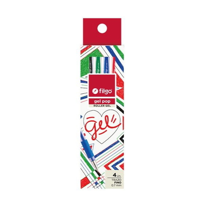 GEL X 4 FILGO CAJA