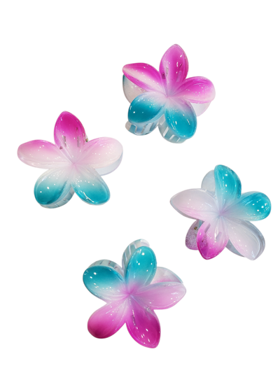 Broches hawaianos sirena x 12