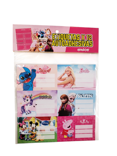 Etiquetas autoadhesivas x12u