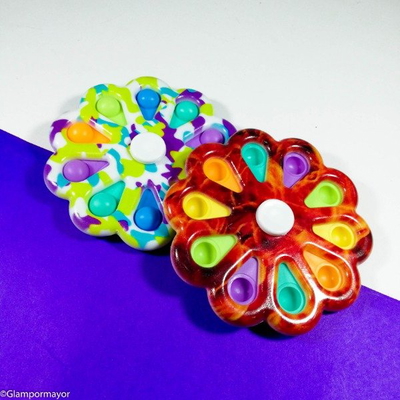 SPINNER POP IT ESTAMPADO 10 PUNTAS