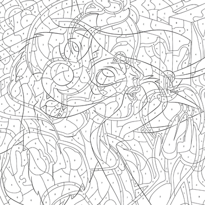 Libro para colorear - Retratos