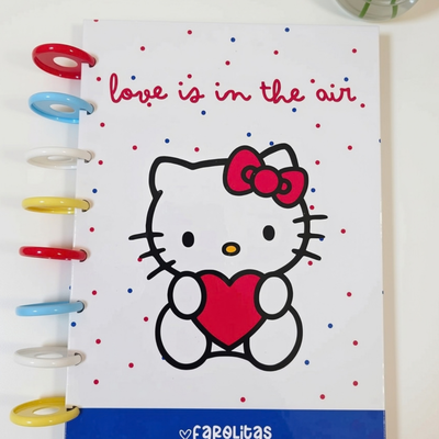Cuaderno A5 linea Kitty lover