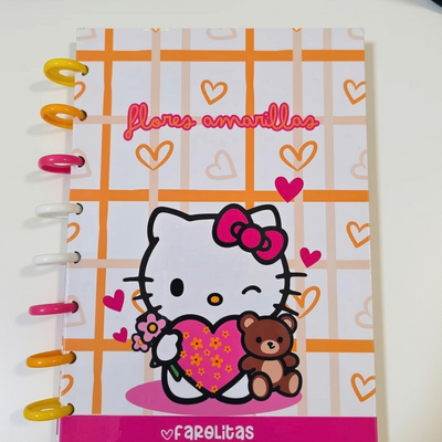 Cuaderno A5 linea Kitty lover