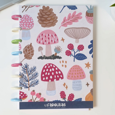 Cuaderno A5 Hongos