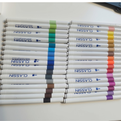 Marcadores acrílicos x 36