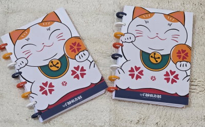 Cuaderno A5 maneki neko