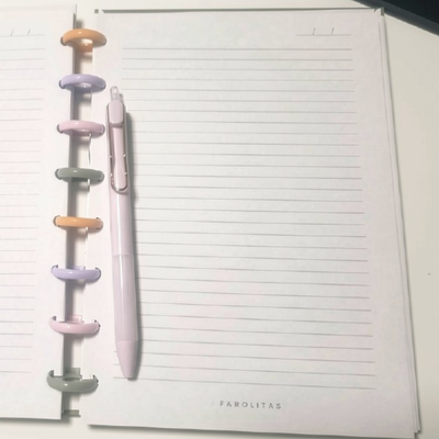Cuaderno A5 Flores
