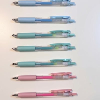 Kit x 3 lapiceras tinta color