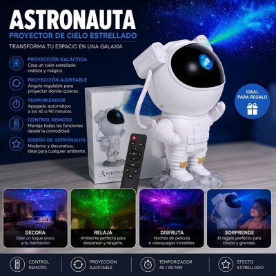 Luz de noche astronauta 