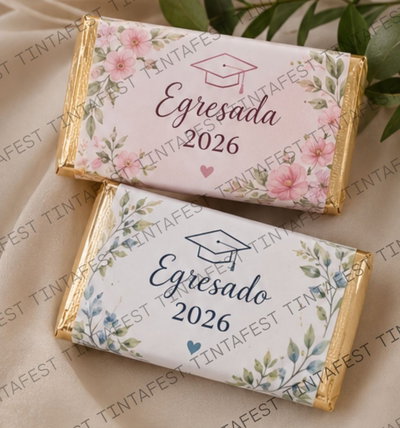 PACK: CHOCOLATINAS | SOUVENIR EGRESADO / GRADUADO (INDIVIDUAL)