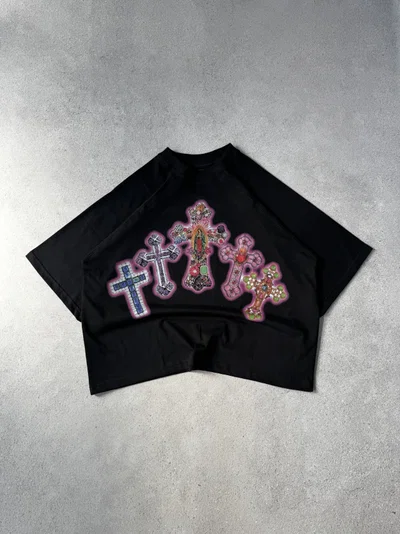 Remera Boxy “Blessed”