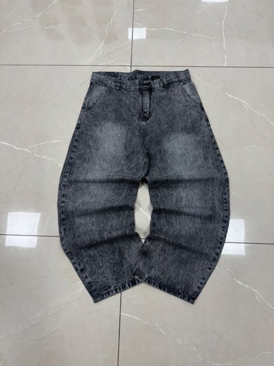 Jean Baggy Gris Degradado