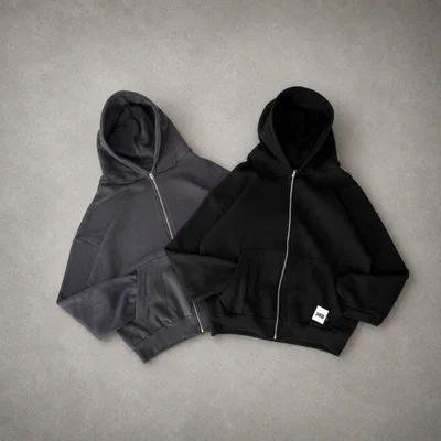 Campera Boxy Liso "Frisa"