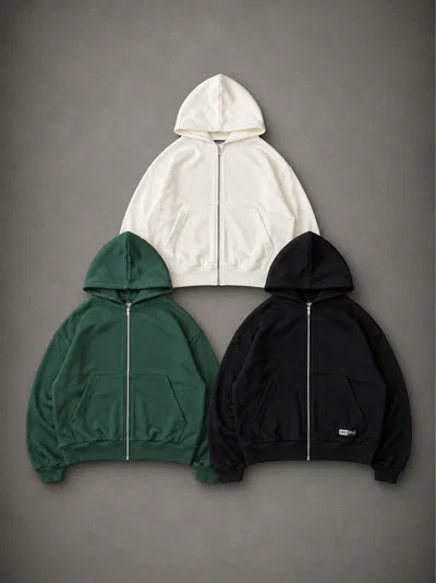Campera Boxy Liso "Rustico"