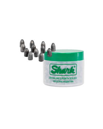 Balines Shark Punta Sólida 5,5 mm x 200