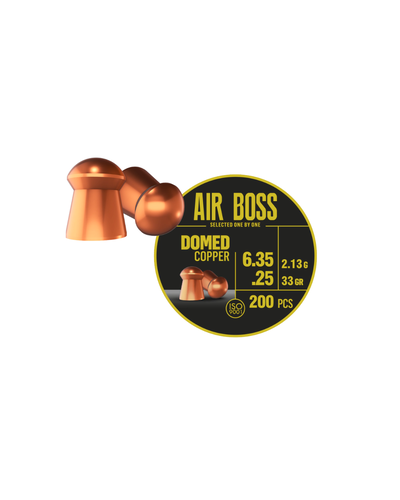 Balines Apolo Air Boss Domed Copper 6,35 mm x 200
