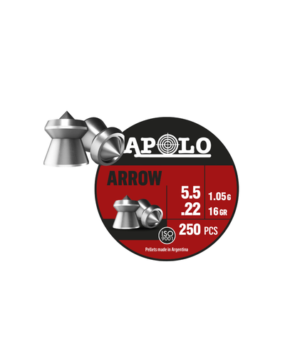 Balines Apolo Arrow 5,5 mm x 250