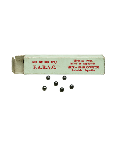 Balines FARAC Esféricos 4,5 mm x 500