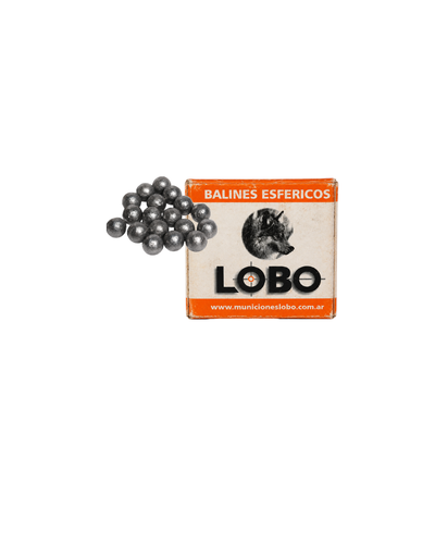 Balines Esféricos Lobo 4,5 mm x 100