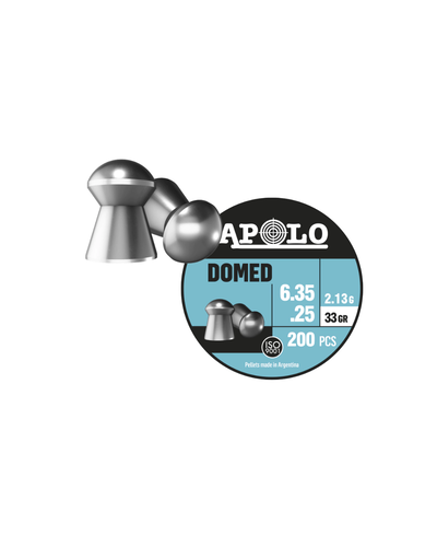 Balines Apolo Domed 6,35 mm 33 gr x 200