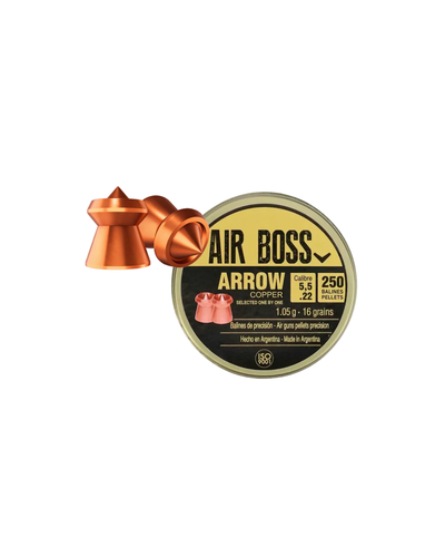 Balines Apolo Air Boss Arrow Copper 5,5 mm x 250