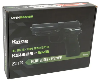 Pistola Airsoft Krico KSI229-SM6 6 mm