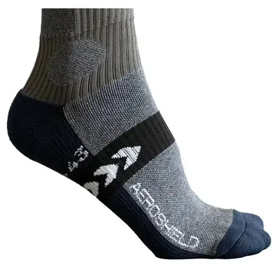 Medias Térmicas STX Aeroshield Azul y Gris