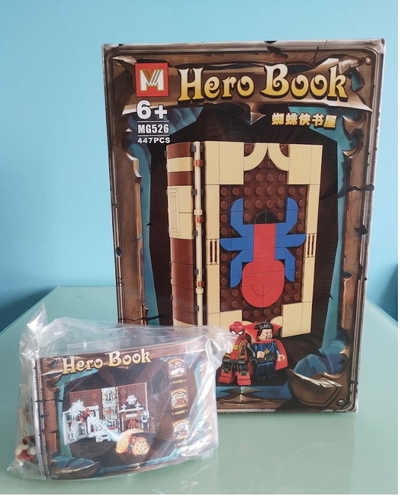 Bloques Para Armar  Libro Súper Héroes SpiderMan