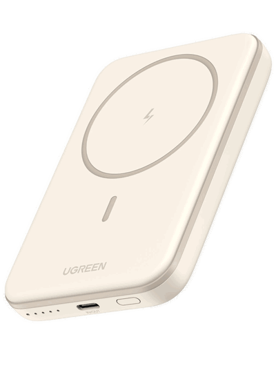 POWER BANK INALAMBRICO MAGNETICO 10.000 mAh 20W  (Blanco)
