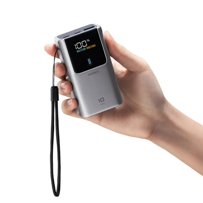 Power Bank Cargar Rapido No. 10 Mini 10000mAh 55W Gris
