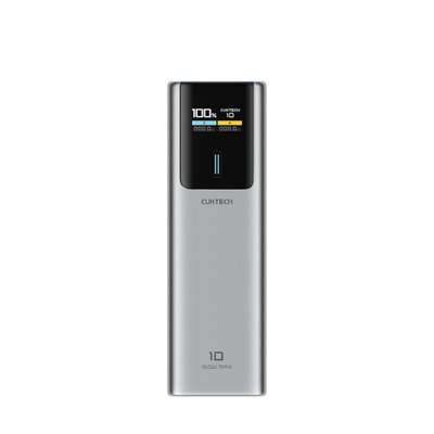Power Bank Cargar Rapido No. 10 10000mAh 150W Gris