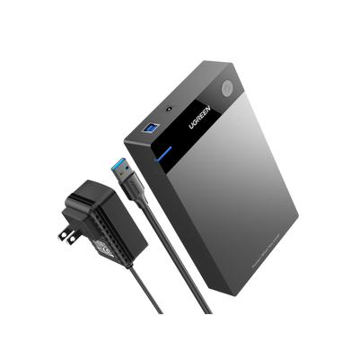 Adaptador USB 3.0 a SATA III para carcasa de disco duro de 3,5 de UGREEN 50423
