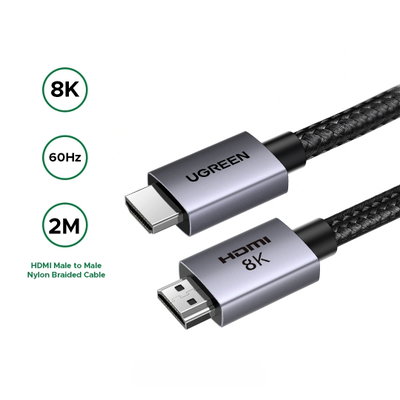 Cable HDMI 2.1 UGREEN 8K 48Gbps 2 Metros ugreen 25910