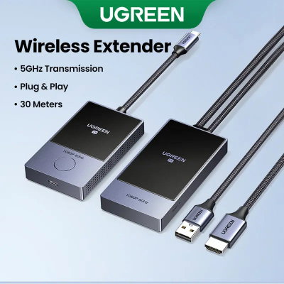 Transmisor Receptor Inalambrico Usb C Hdmi 1080p 30m Ugreen 35031A