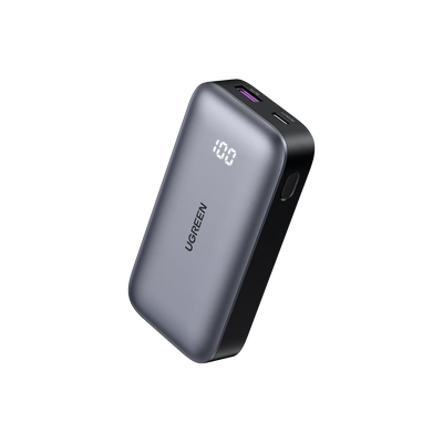 POWER BANK CARGA RAPIDA BIDIRECCIONAL 10.000 mAh 30W GRIS